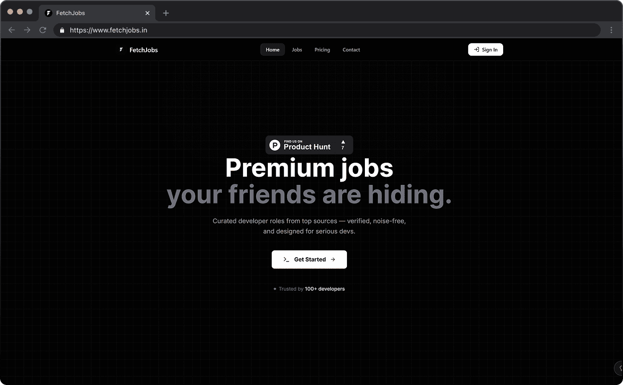 Fetchjobs project thumbnail